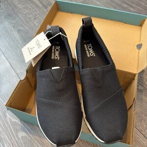 TOMS Classic Black Men's Canvas